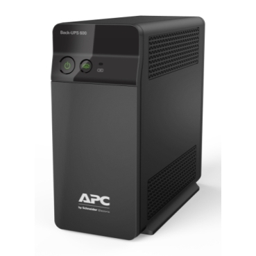 APC Back-UPS BX600C-IN 600VA / 360W, 230V UPS System with Built-In Battery, 2-Year Warranty
