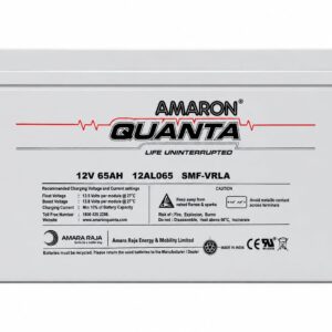 Amaron Quanta 12AL065 12V 65Ah SMF VRLA Battery