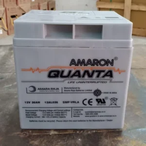 Amaron Quanta 12AL026 12V 26Ah SMF VRLA Battery